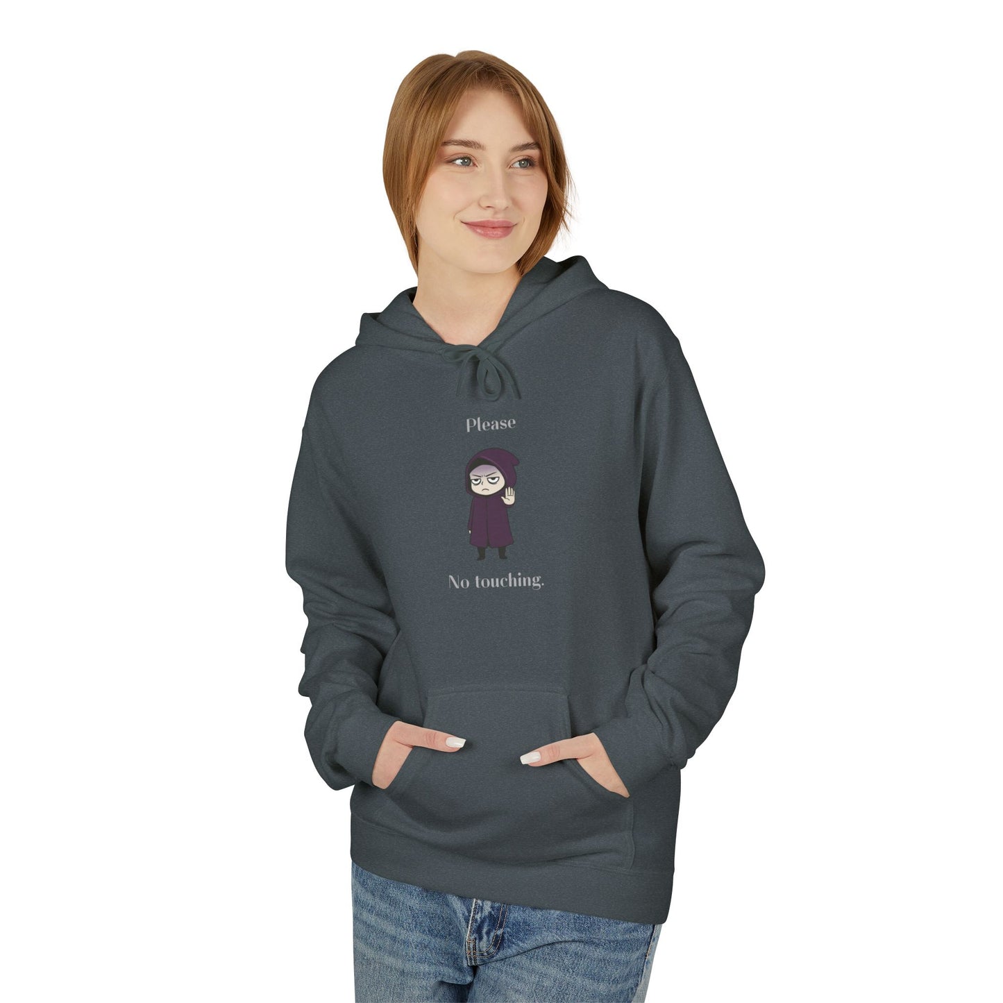Please No touching.  | Introvert Graphic Hoodie
