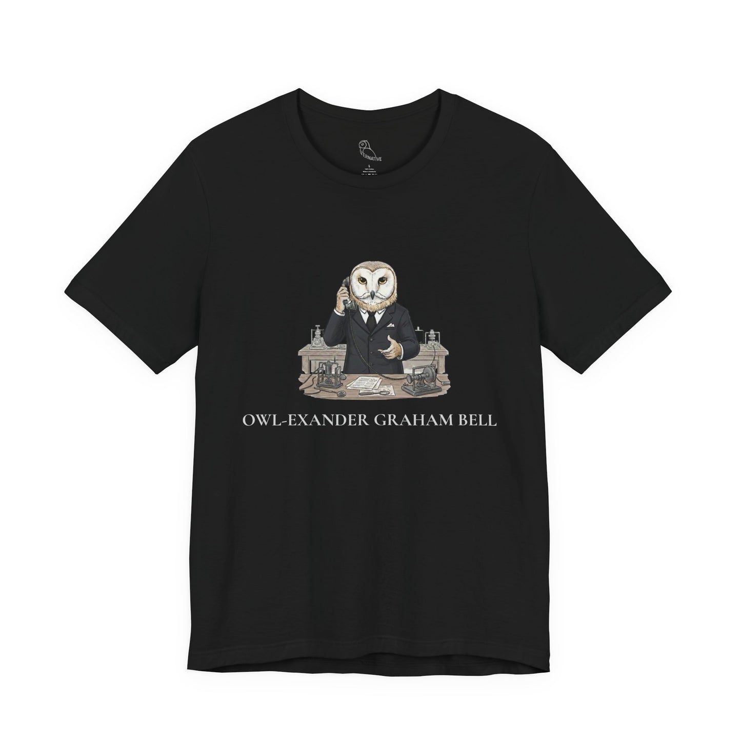 Owl-exander Graham Bell | Owl Graphic Tee