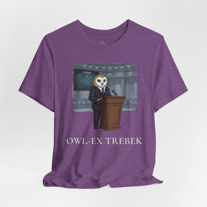 Owl-ex Trebek | Owl Graphical Tee