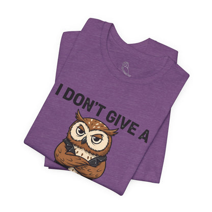Don't Give a Hoot | Owl Graphic Tee