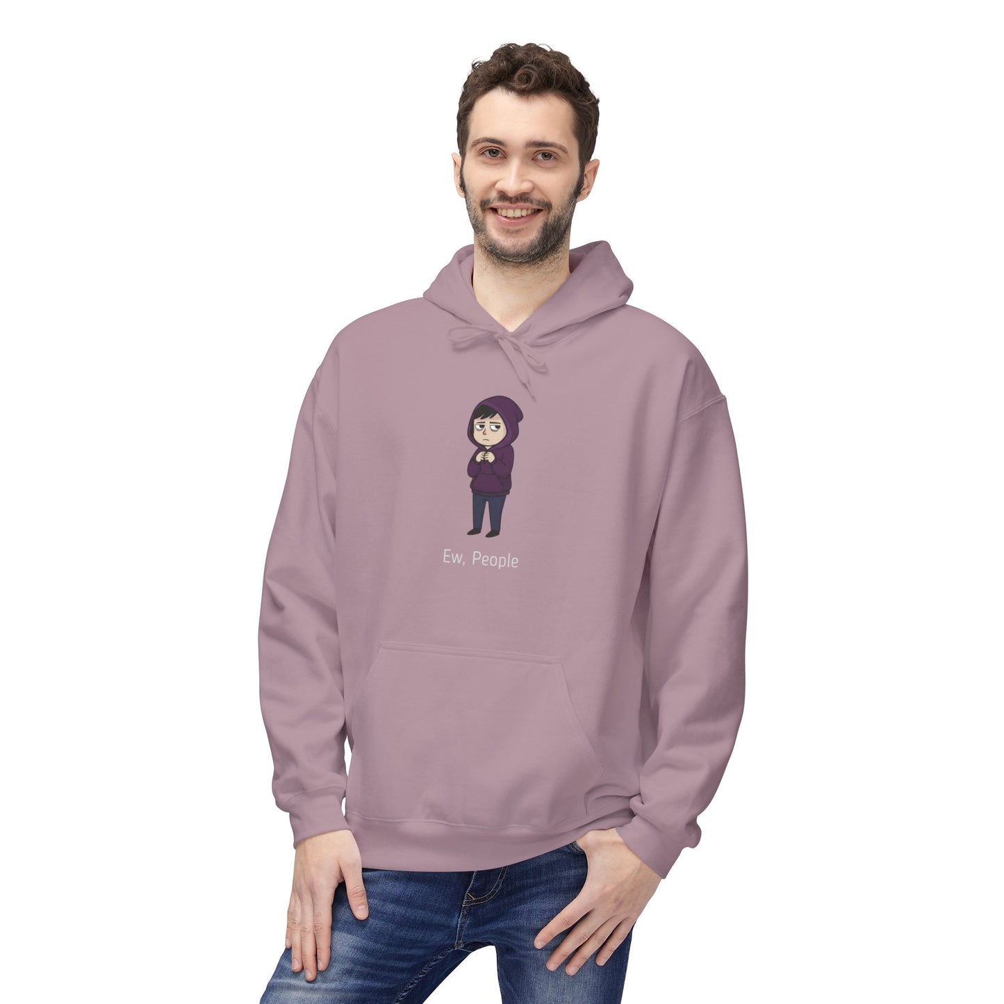 Ew, People  | Introvert Graphic Hoodie