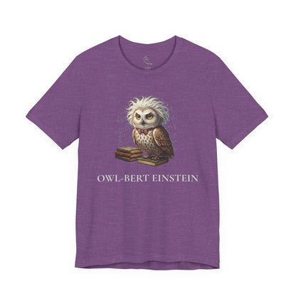 Owl-bert Einstein | Owl Graphic Tee