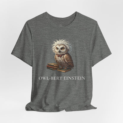 Owl-bert Einstein | Owl Graphic Tee