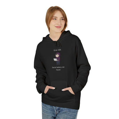 Error 404  | Introvert Graphic Hoodie