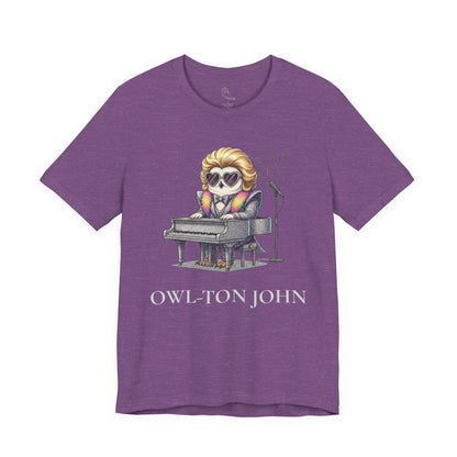 Owl-ton John | Owl Graphical Tee