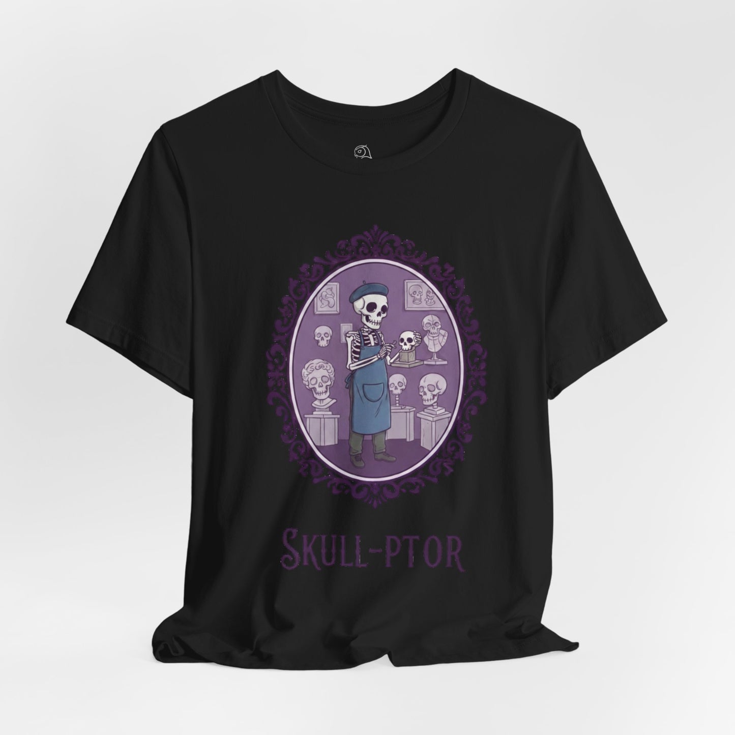 Skull-ptor T-Shirt | Gothic Tee, Skull Illustration