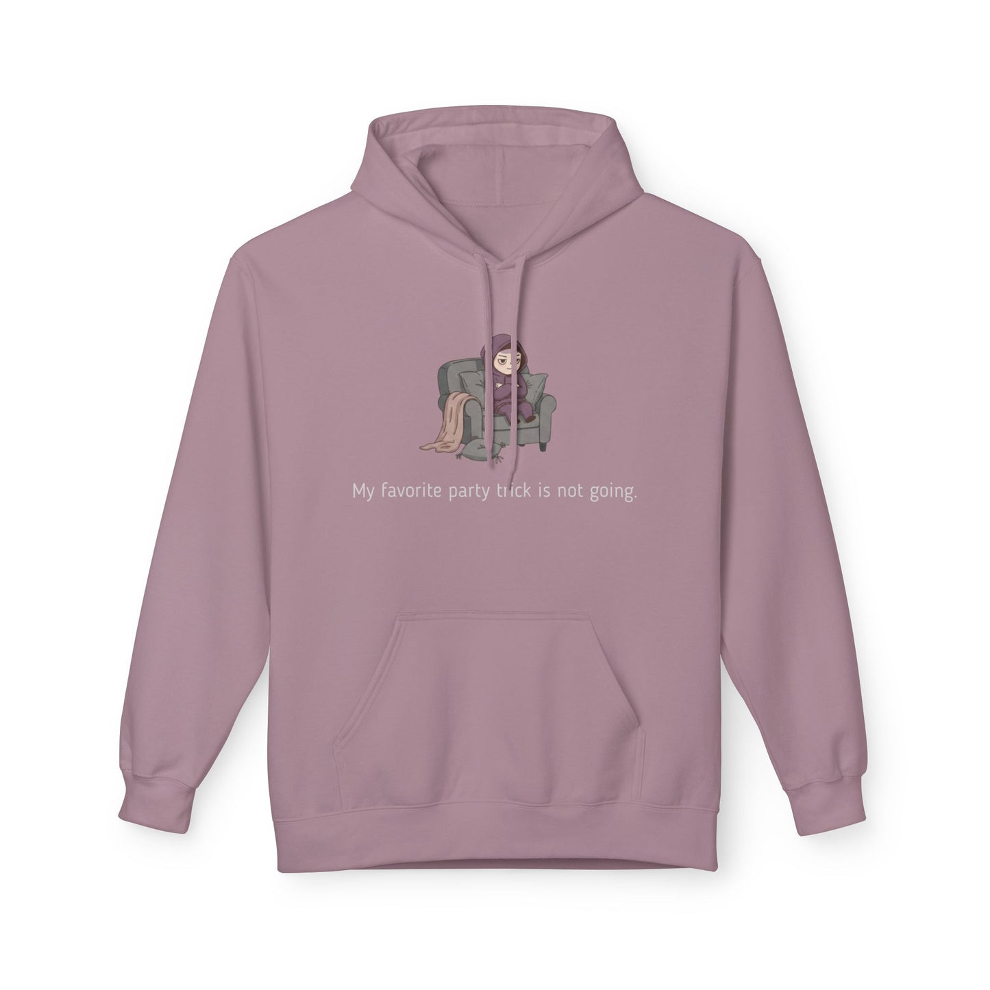 My Favorite Party Trick Is Not Going  | Introvert Graphic Hoodie