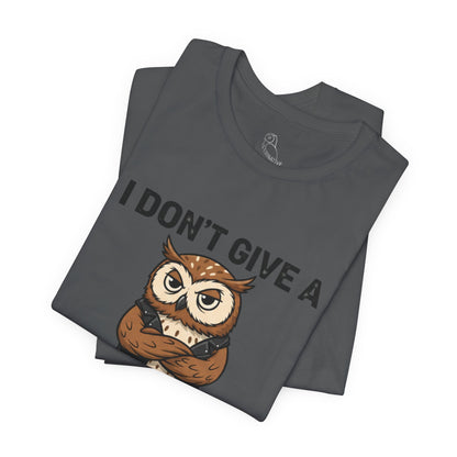 Don't Give a Hoot | Owl Graphic Tee