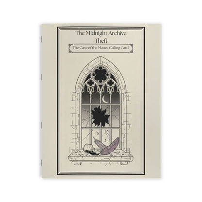 Midnight Archive Theft Mystery Coloring Book | Solve Mystery Coloring Book, Stress Relief, Anxiety Relief, Calming