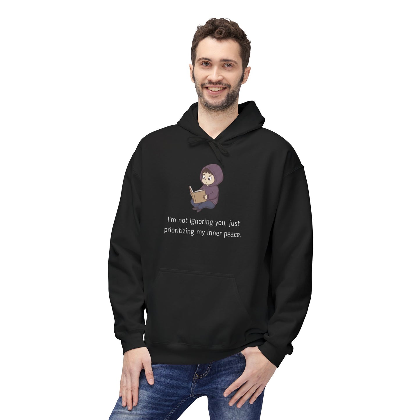 I'm Not Ignoring You  | Introvert Graphic Hoodie