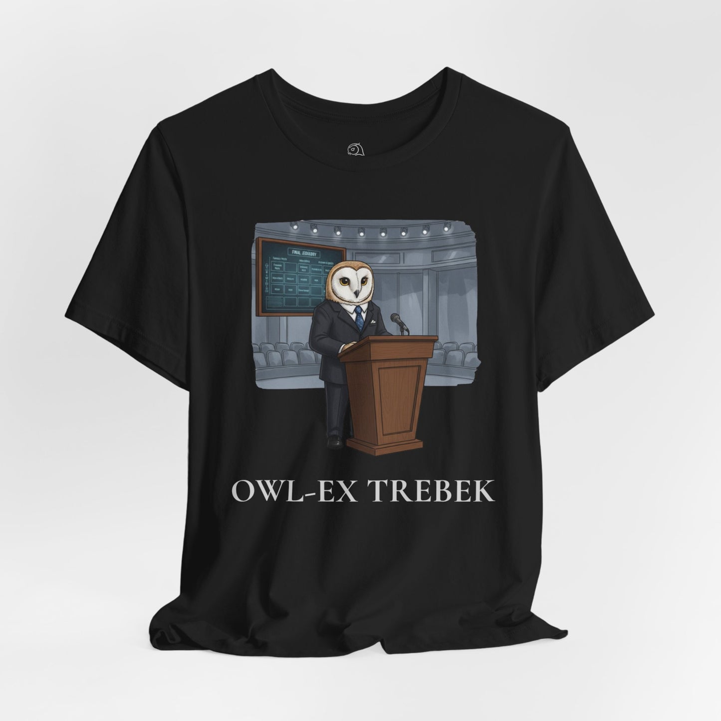 Owl-ex Trebek | Owl Graphical Tee