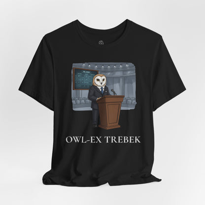 Owl-ex Trebek | Owl Graphical Tee