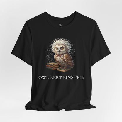 Owl-bert Einstein | Owl Graphic Tee