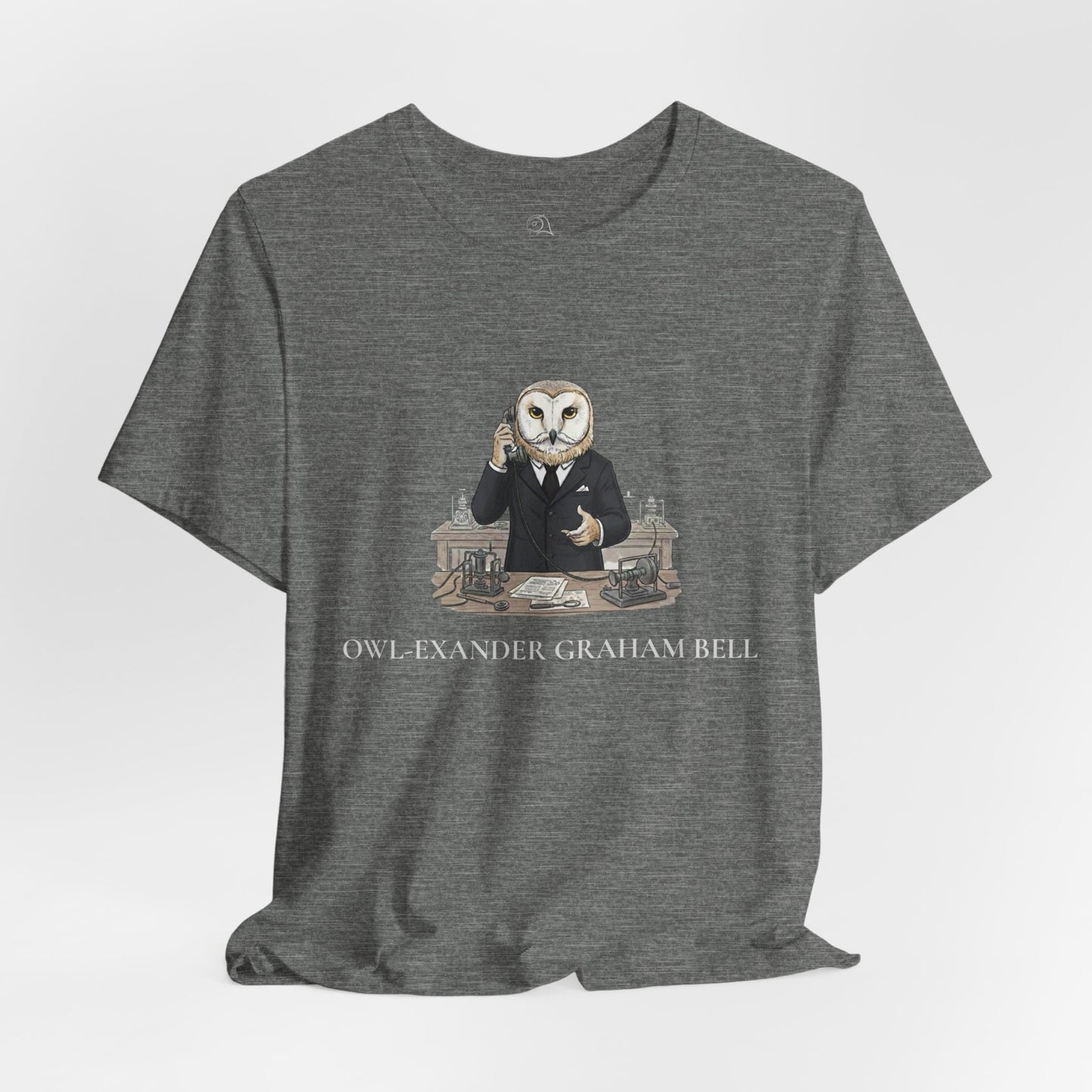 Owl-exander Graham Bell | Owl Graphic Tee