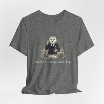 Owl-exander Graham Bell | Owl Graphic Tee