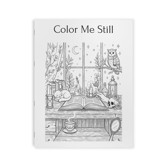 Cozy Coloring Book | Coloring Book, Minimalistic, Gothic, Celestial, Botanical, Abstract