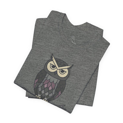Judgy Owl: My face does the talking... | Sarcastic Quote, Owl Tee